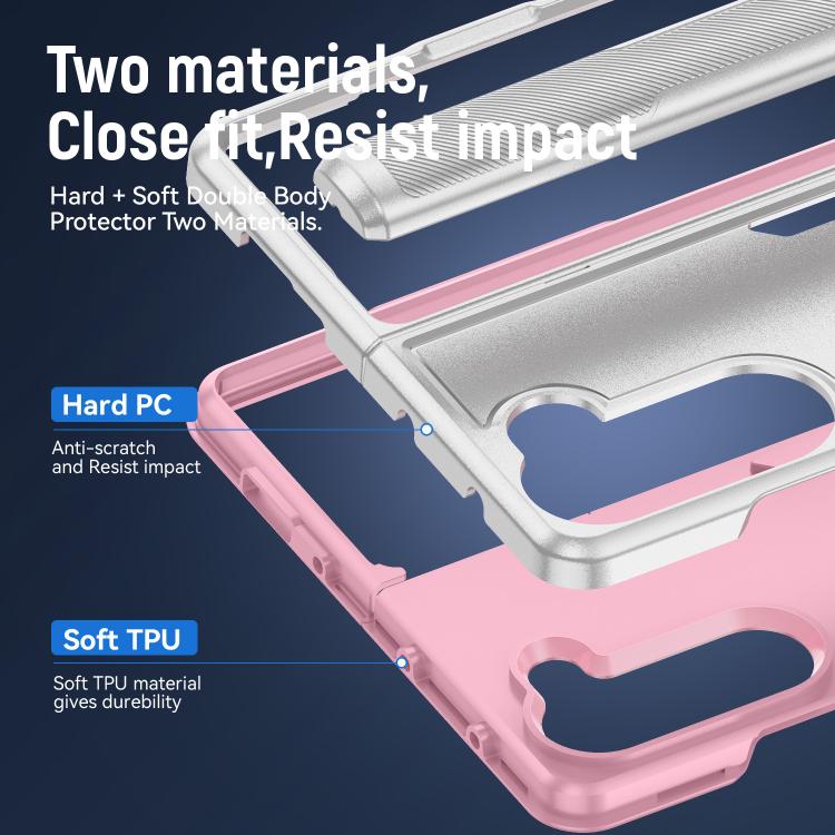For Samsung Galaxy Z Fold5 5G Pioneer Armor Heavy Duty PC Hybrid TPU Phone Case