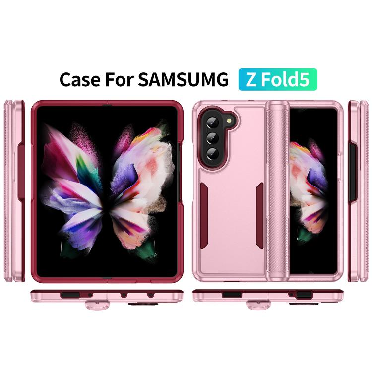 For Samsung Galaxy Z Fold5 5G Pioneer Armor Heavy Duty PC Hybrid TPU Phone Case