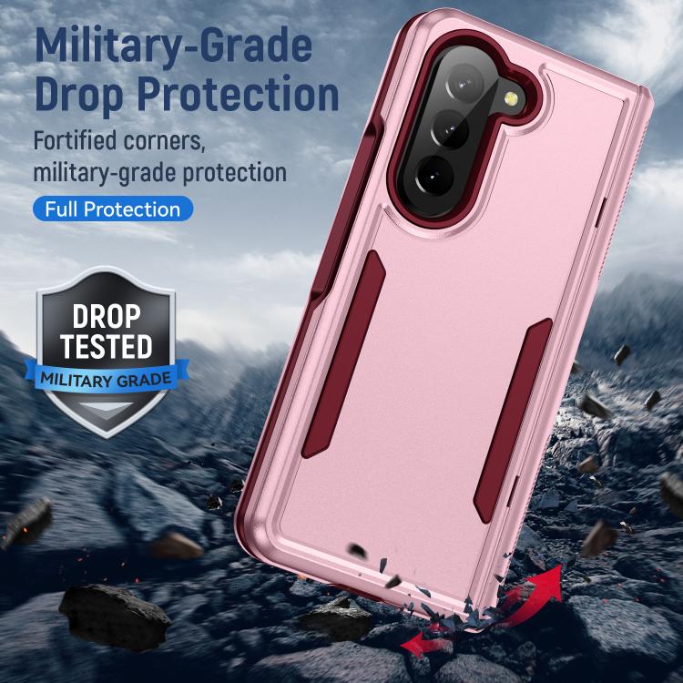 For Samsung Galaxy Z Fold5 5G Pioneer Armor Heavy Duty PC Hybrid TPU Phone Case