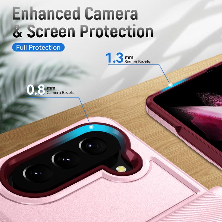 For Samsung Galaxy Z Fold5 5G Pioneer Armor Heavy Duty PC Hybrid TPU Phone Case