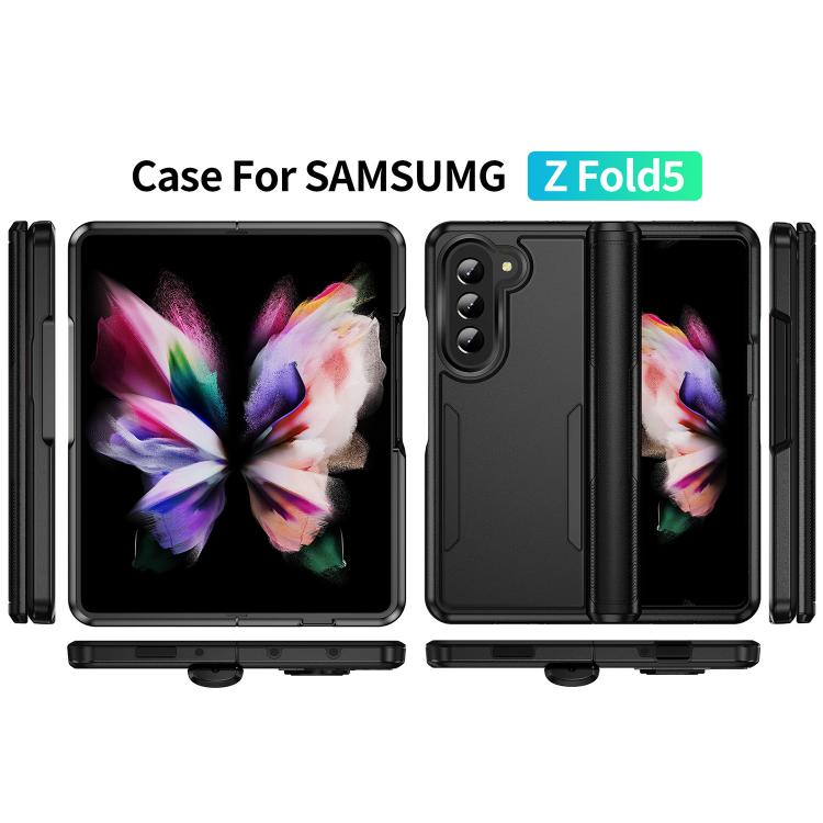 For Samsung Galaxy Z Fold5 5G Pioneer Armor Heavy Duty PC Hybrid TPU Phone Case