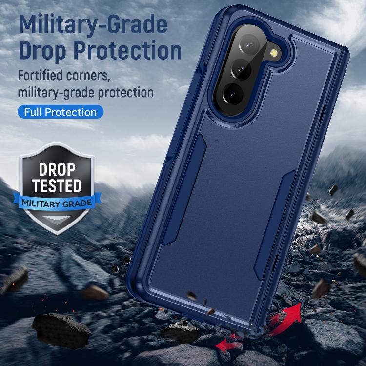 For Samsung Galaxy Z Fold5 5G Pioneer Armor Heavy Duty PC Hybrid TPU Phone Case