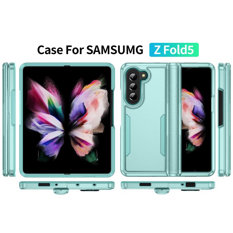 For Samsung Galaxy Z Fold5 5G Pioneer Armor Heavy Duty PC Hybrid TPU Phone Case