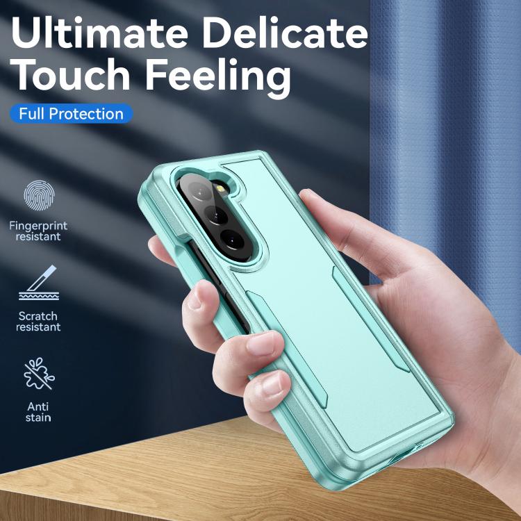 For Samsung Galaxy Z Fold5 5G Pioneer Armor Heavy Duty PC Hybrid TPU Phone Case