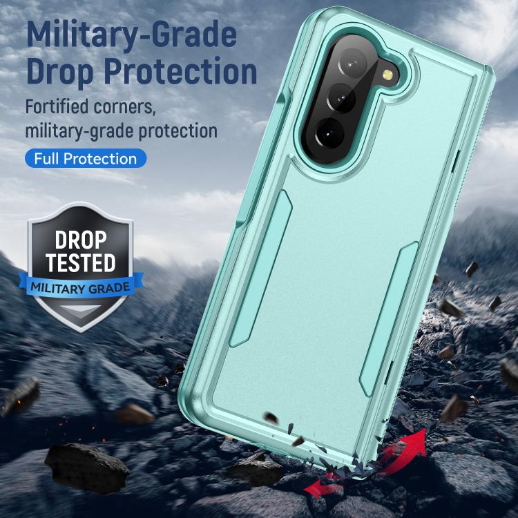 For Samsung Galaxy Z Fold5 5G Pioneer Armor Heavy Duty PC Hybrid TPU Phone Case