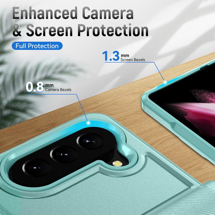For Samsung Galaxy Z Fold5 5G Pioneer Armor Heavy Duty PC Hybrid TPU Phone Case