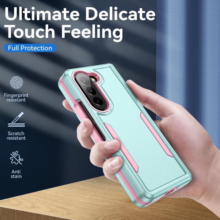 For Samsung Galaxy Z Fold5 5G Pioneer Armor Heavy Duty PC Hybrid TPU Phone Case