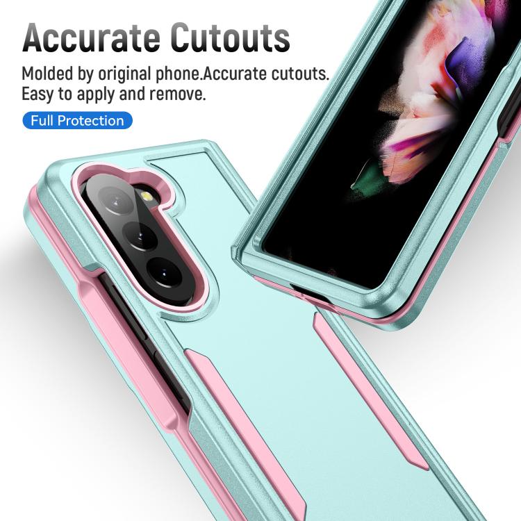 For Samsung Galaxy Z Fold5 5G Pioneer Armor Heavy Duty PC Hybrid TPU Phone Case