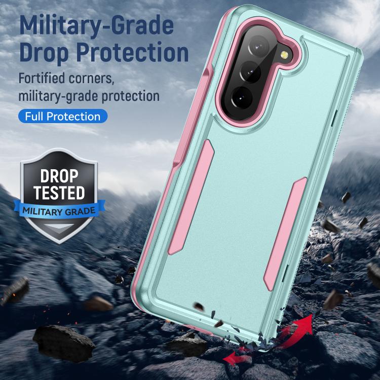 For Samsung Galaxy Z Fold5 5G Pioneer Armor Heavy Duty PC Hybrid TPU Phone Case