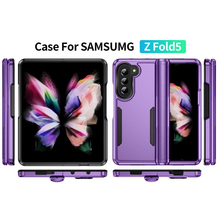 For Samsung Galaxy Z Fold5 5G Pioneer Armor Heavy Duty PC Hybrid TPU Phone Case