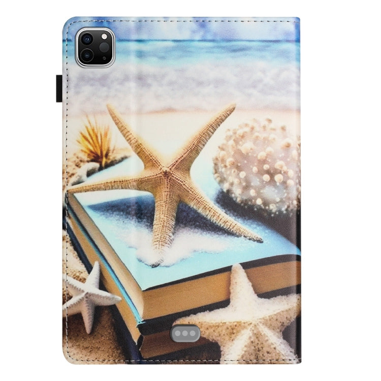 For iPad Pro 11 2025 / 2024 Sewing Litchi Texture Smart Leather Tablet Case