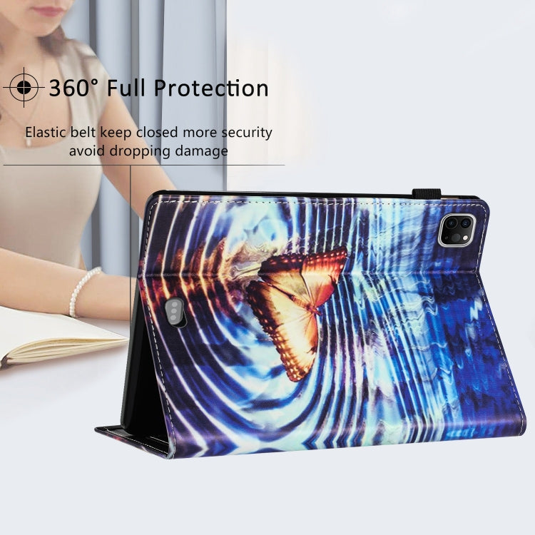 For iPad Pro 11 2025 / 2024 Sewing Litchi Texture Smart Leather Tablet Case
