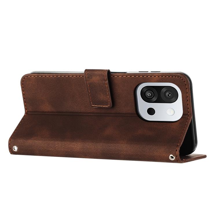For OnePlus 13T Dream Triangle Leather Phone Case with Lanyard