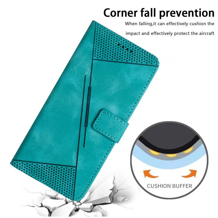 For vivo Y29 4G Dream Triangle Leather Phone Case with Lanyard