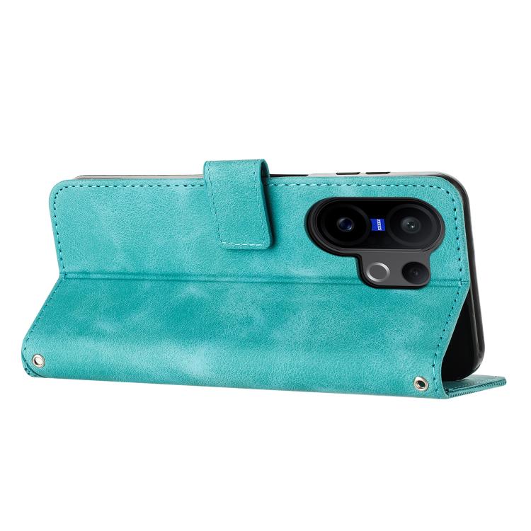 For vivo X200 FE / S30 Pro mini Dream Triangle Leather Phone Case with Lanyard
