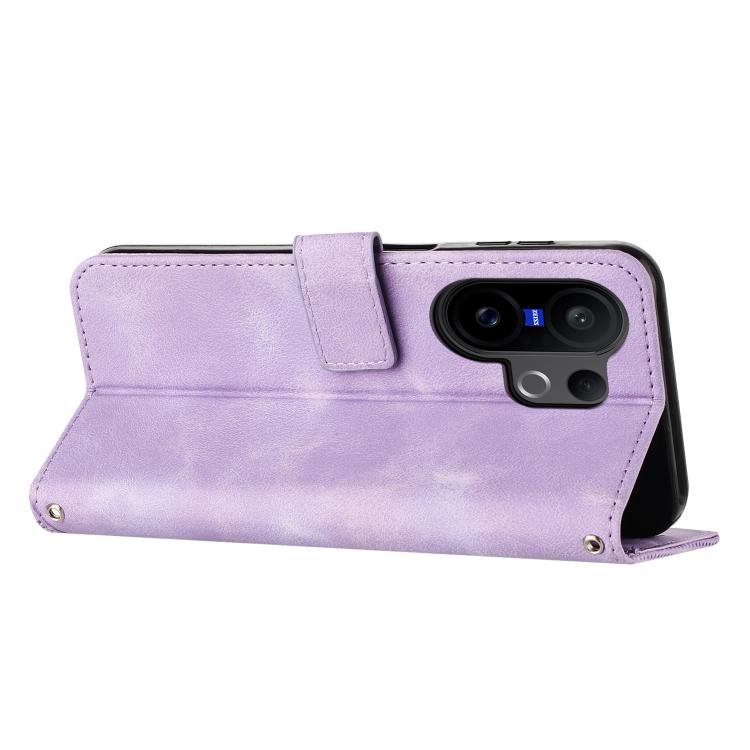 For vivo X200 FE / S30 Pro mini Dream Triangle Leather Phone Case with Lanyard
