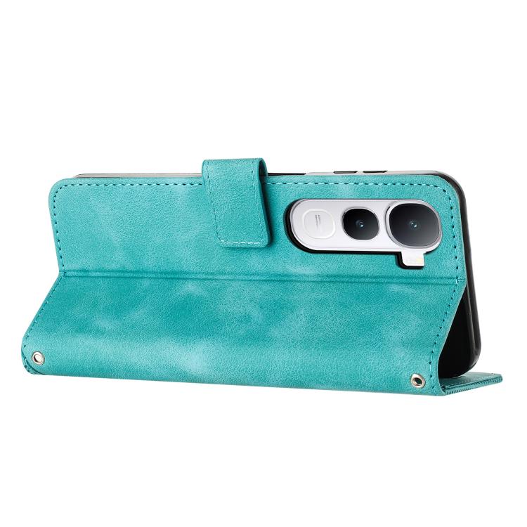 For vivo Y400 5G / 4G Global Dream Triangle Leather Phone Case with Lanyard