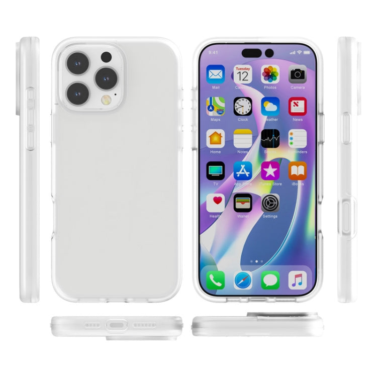 For iPhone 16 Pro Rubber Oil Surface Solid Color Phone Case