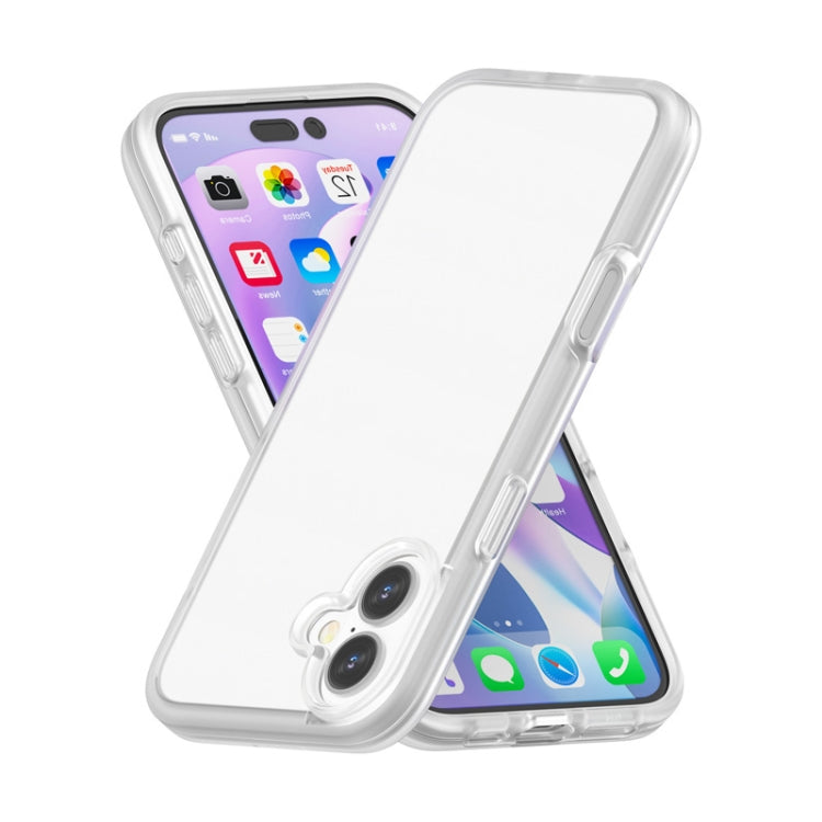 For iPhone 16 Rubber Oil Surface Solid Color Phone Case