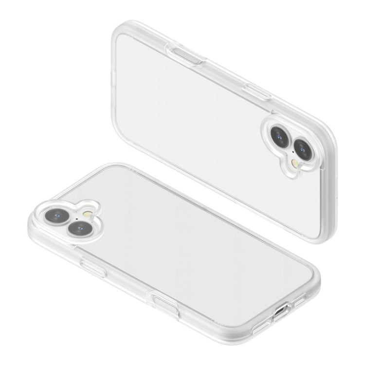 For iPhone 16 Rubber Oil Surface Solid Color Phone Case