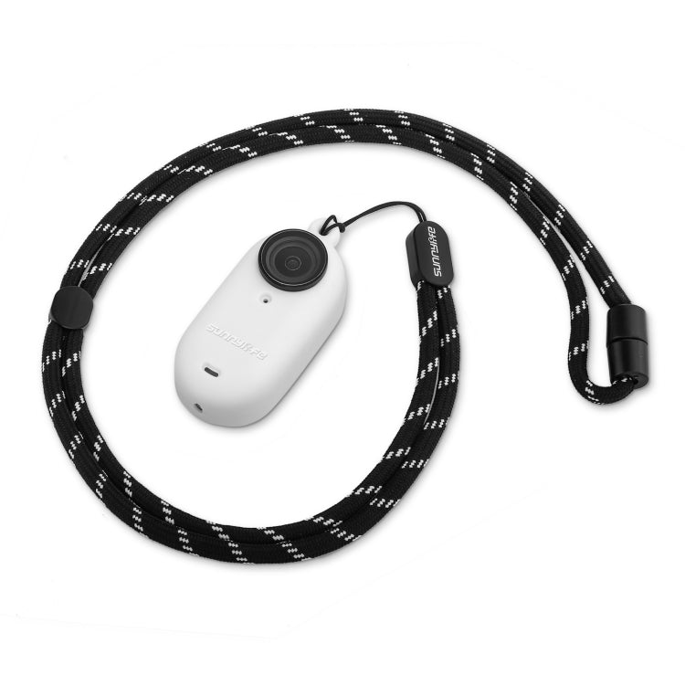 For Insta360 Go 3 Sunnylife IST-BHT594 Camera Body Silicone Case with Lens Cap & Neck Strap