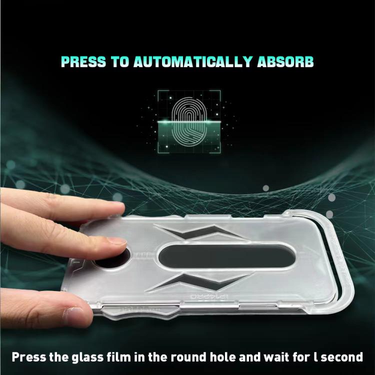 For iPhone 16 Plus Easy Install 28 Degree Privacy Armor Tempered Glass Film
