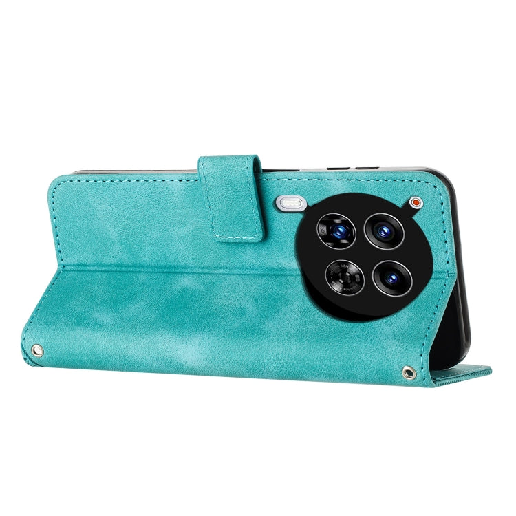For Tecno Camon 30 4G / 5G Dream Triangle Leather Phone Case with Lanyard