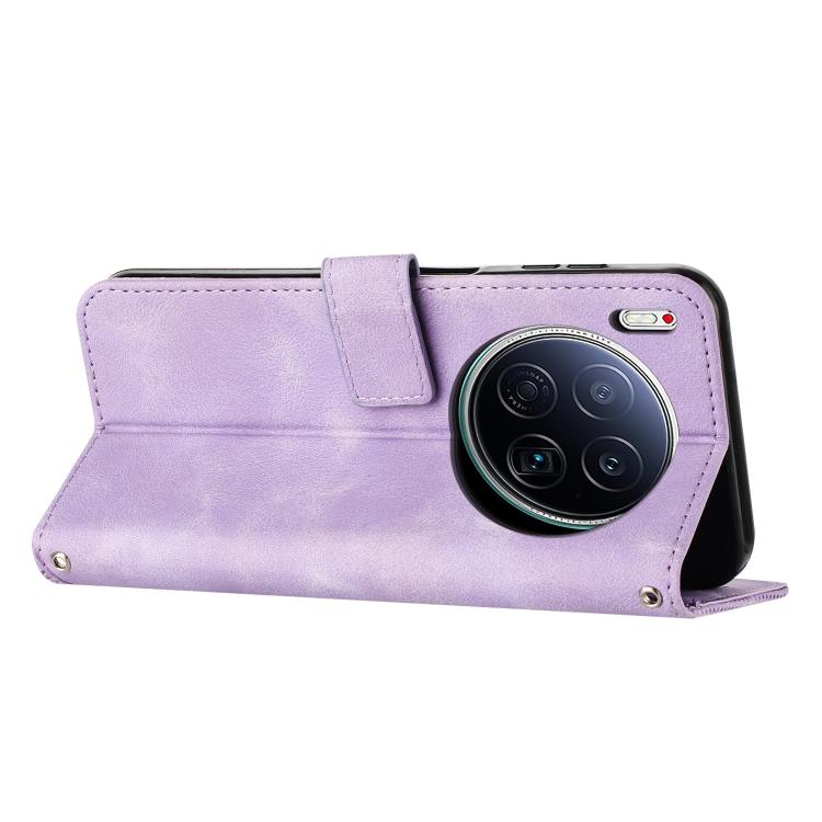 For Tecno Camon 40 Premier Dream Triangle Leather Phone Case with Lanyard