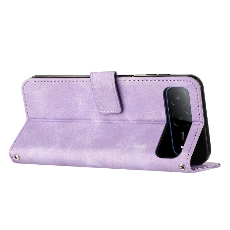 For Tecno Spark Go 5G 2025 Global Dream Triangle Leather Phone Case with Lanyard