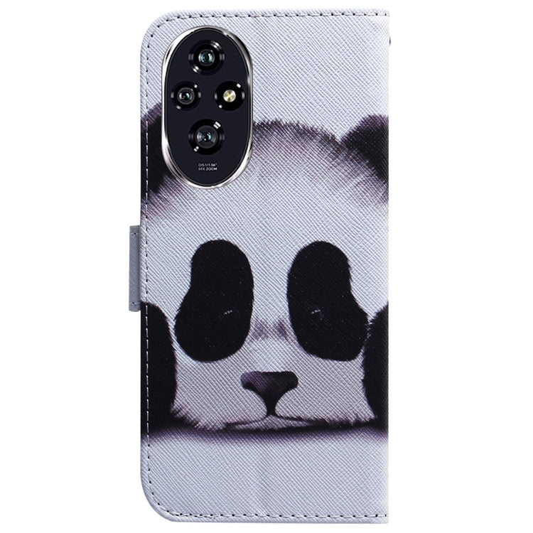 For Honor 200 Coloured Drawing Flip Leather Phone Case