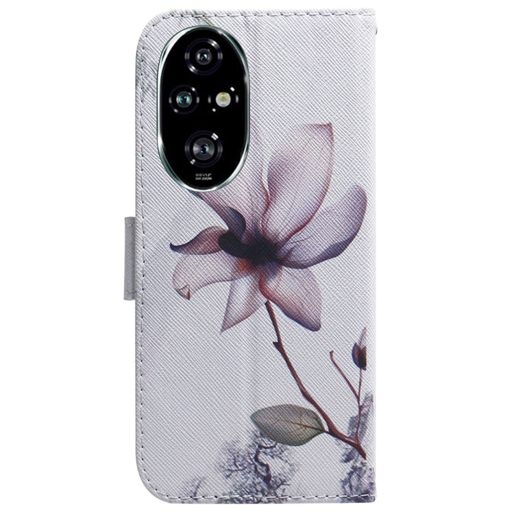 For Honor 200 Pro Coloured Drawing Flip Leather Phone Case