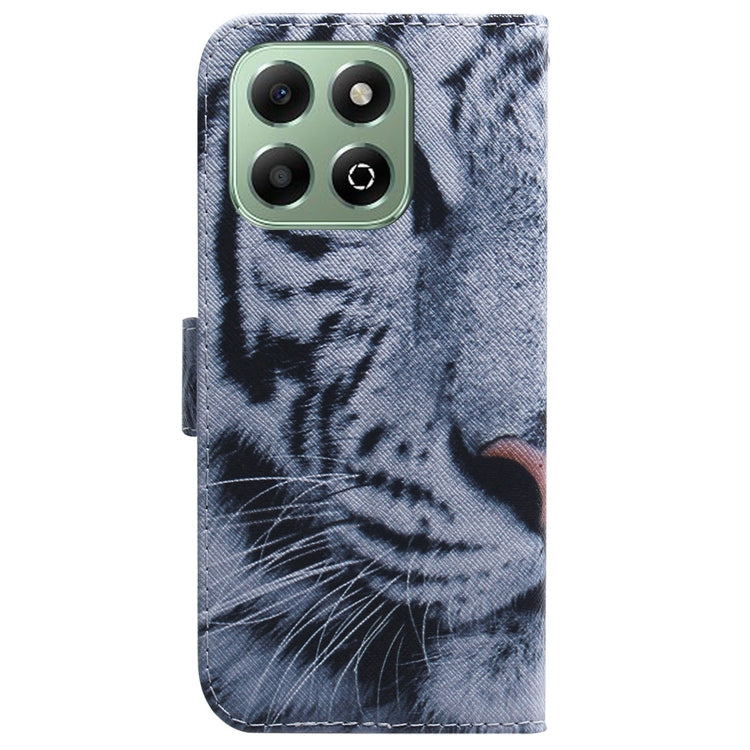 For Honor X6b Coloured Drawing Flip Leather Phone Case