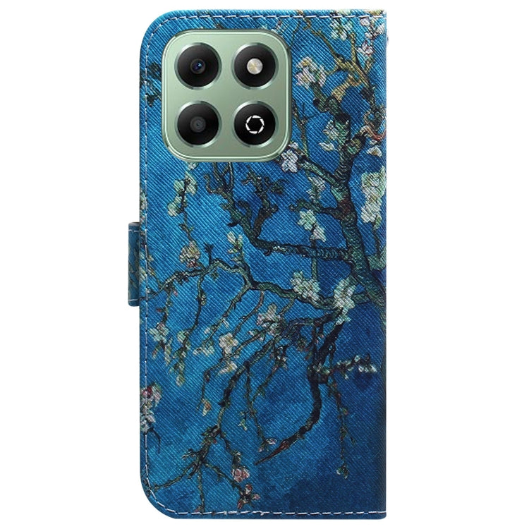 For Honor X6b Coloured Drawing Flip Leather Phone Case