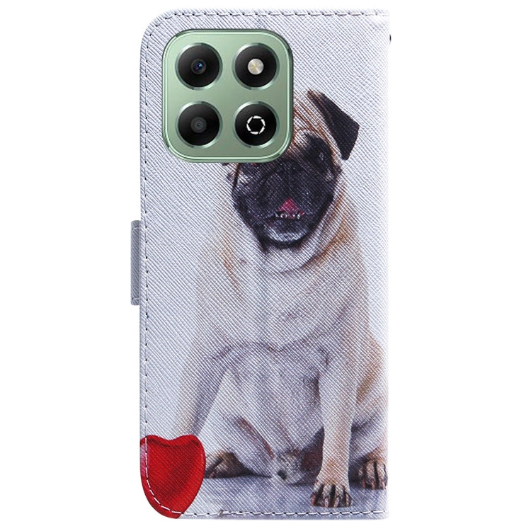For Honor X6b Coloured Drawing Flip Leather Phone Case
