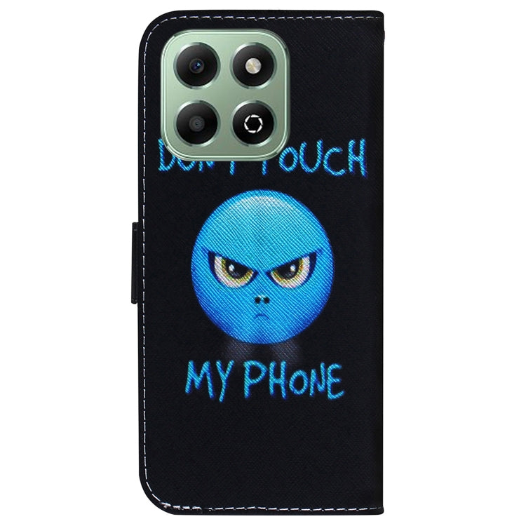 For Honor X6b Coloured Drawing Flip Leather Phone Case