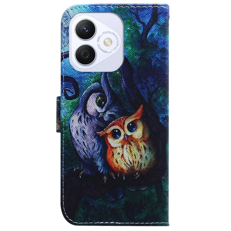 For Honor X60i Coloured Drawing Flip Leather Phone Case