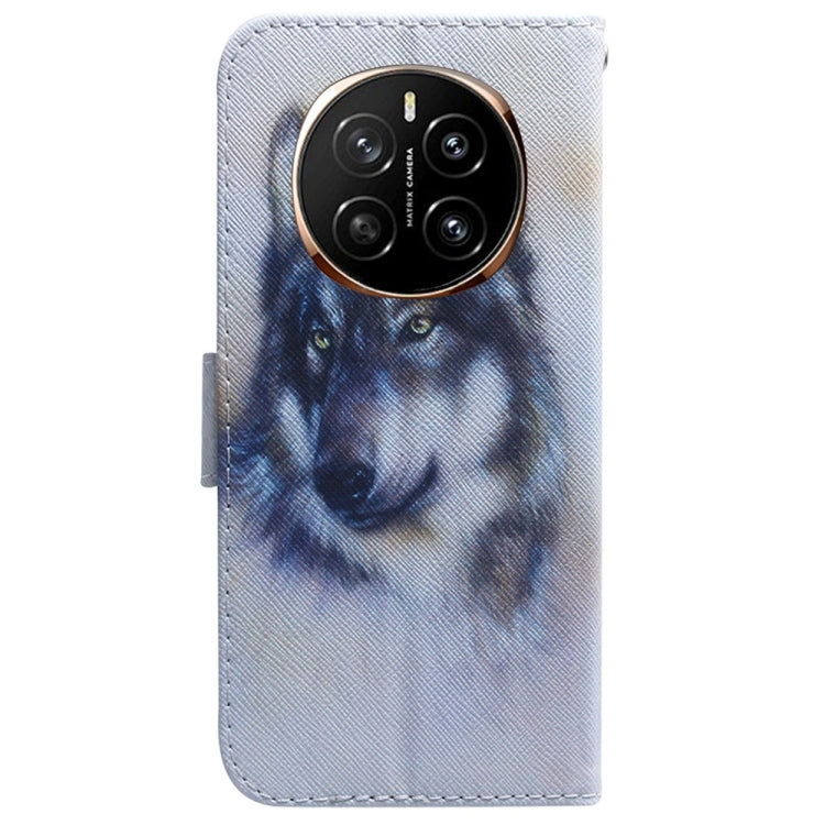For Honor Magic7 Coloured Drawing Flip Leather Phone Case