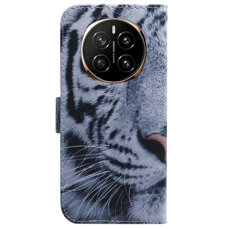 For Honor Magic7 Coloured Drawing Flip Leather Phone Case