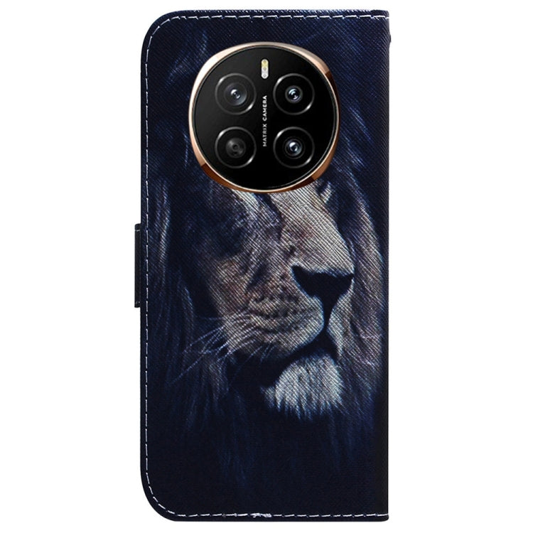 For Honor Magic7 Coloured Drawing Flip Leather Phone Case