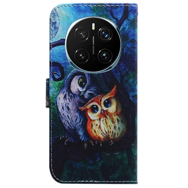 For Honor Magic7 Pro Coloured Drawing Flip Leather Phone Case