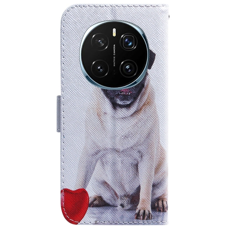 For Honor Magic7 Pro Coloured Drawing Flip Leather Phone Case