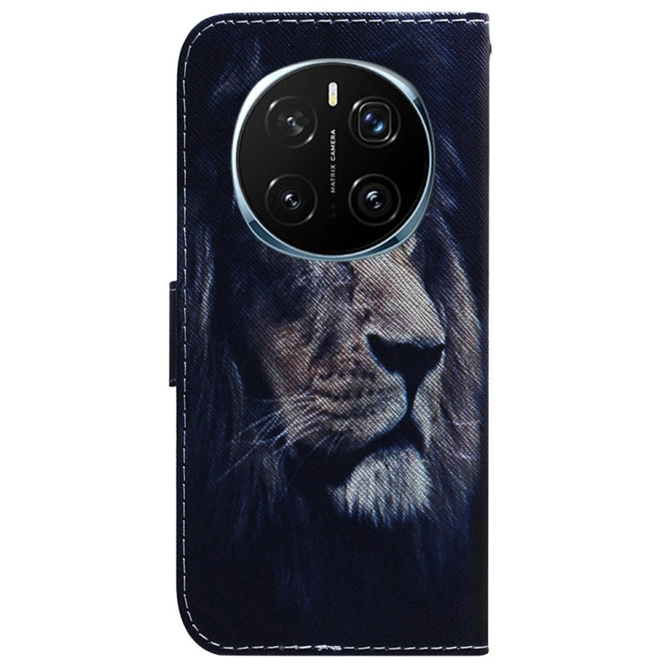 For Honor Magic7 Pro Coloured Drawing Flip Leather Phone Case
