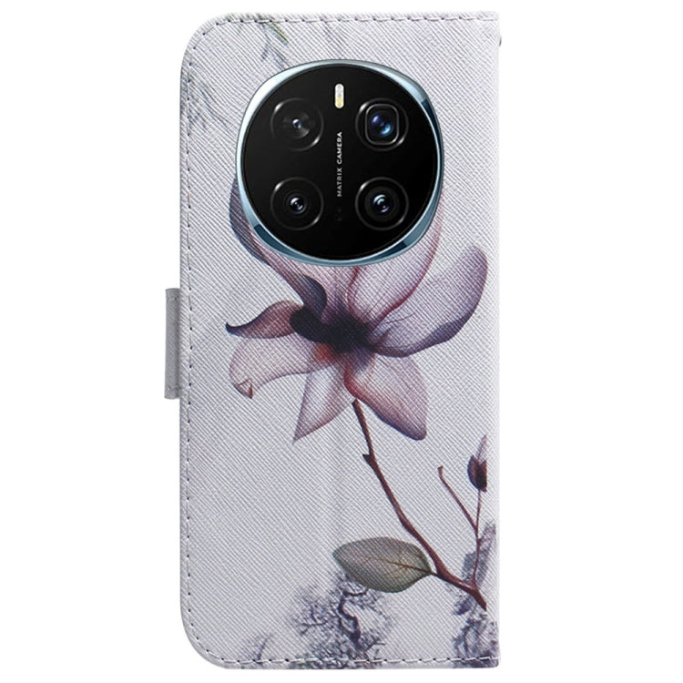 For Honor Magic7 Pro Coloured Drawing Flip Leather Phone Case