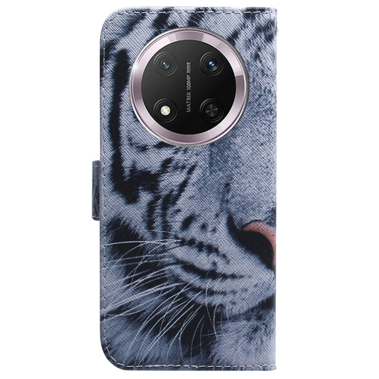 For Honor X9c Coloured Drawing Flip Leather Phone Case