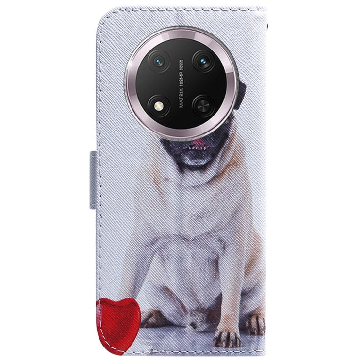 For Honor X9c Coloured Drawing Flip Leather Phone Case