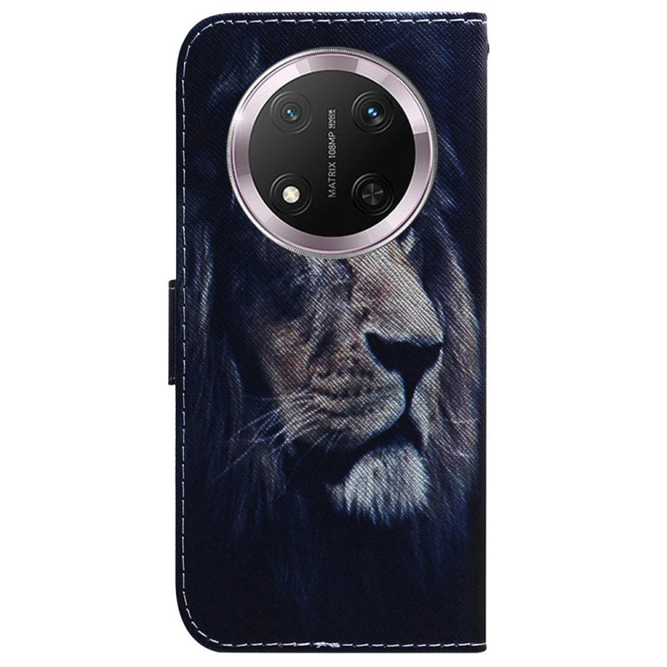 For Honor X9c Coloured Drawing Flip Leather Phone Case