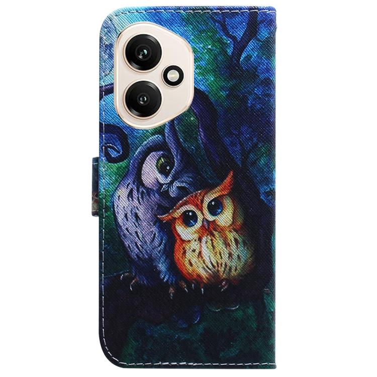 For Honor 400 Global 156.5mm Coloured Drawing Flip Leather Phone Case