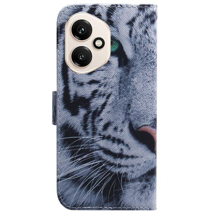 For Honor 400 Global 156.5mm Coloured Drawing Flip Leather Phone Case