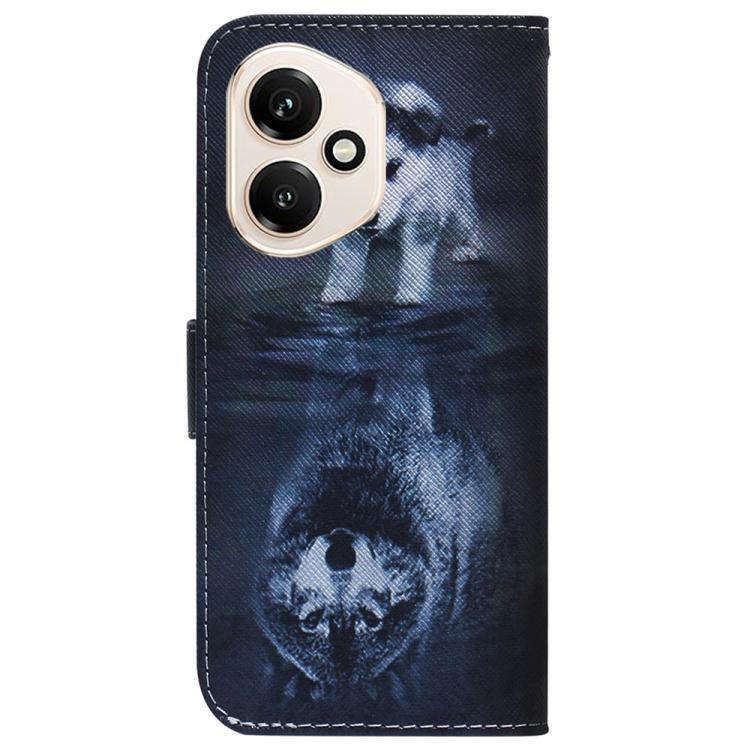 For Honor 400 Global 156.5mm Coloured Drawing Flip Leather Phone Case