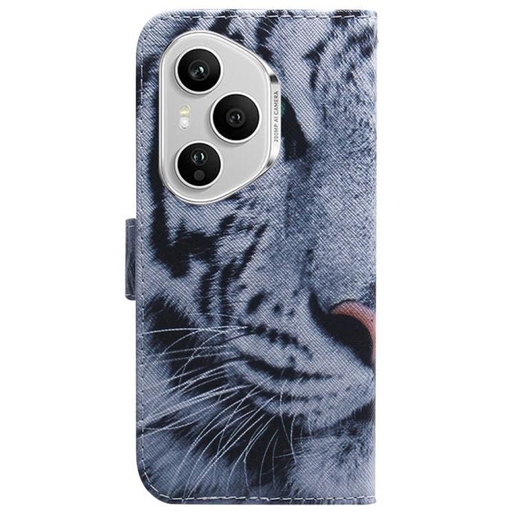 For Honor 400 Pro Global 160.8mm Coloured Drawing Flip Leather Phone Case